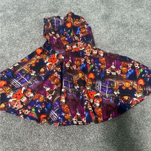 Boutique Mickeys Not So Scary Halloween Dress Sz 6-7 - Picture 2 of 3